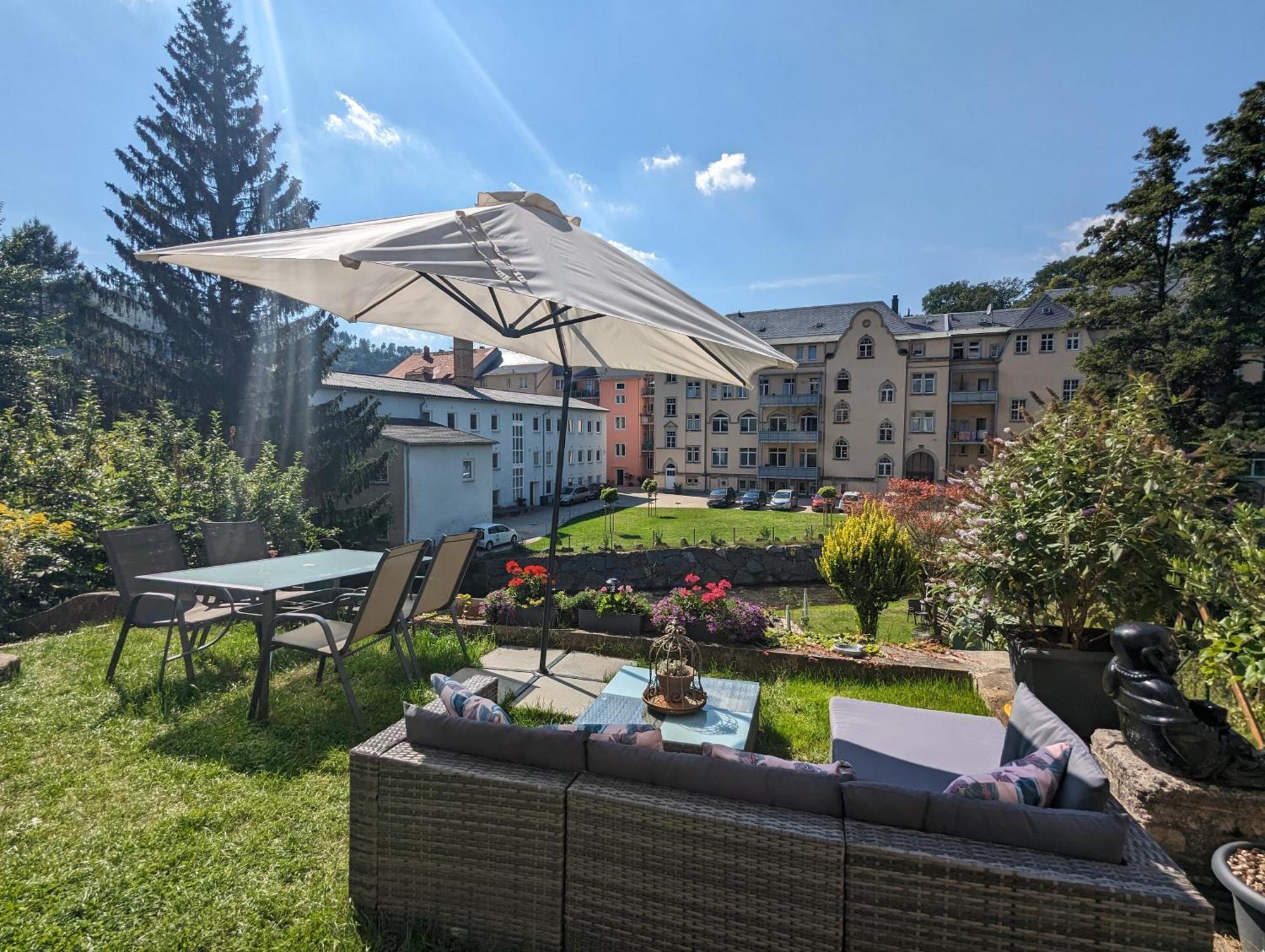 F3 Urlaubsmagie - Pool, Garten & Terrasse - 4P Sebnitz Exteriör bild