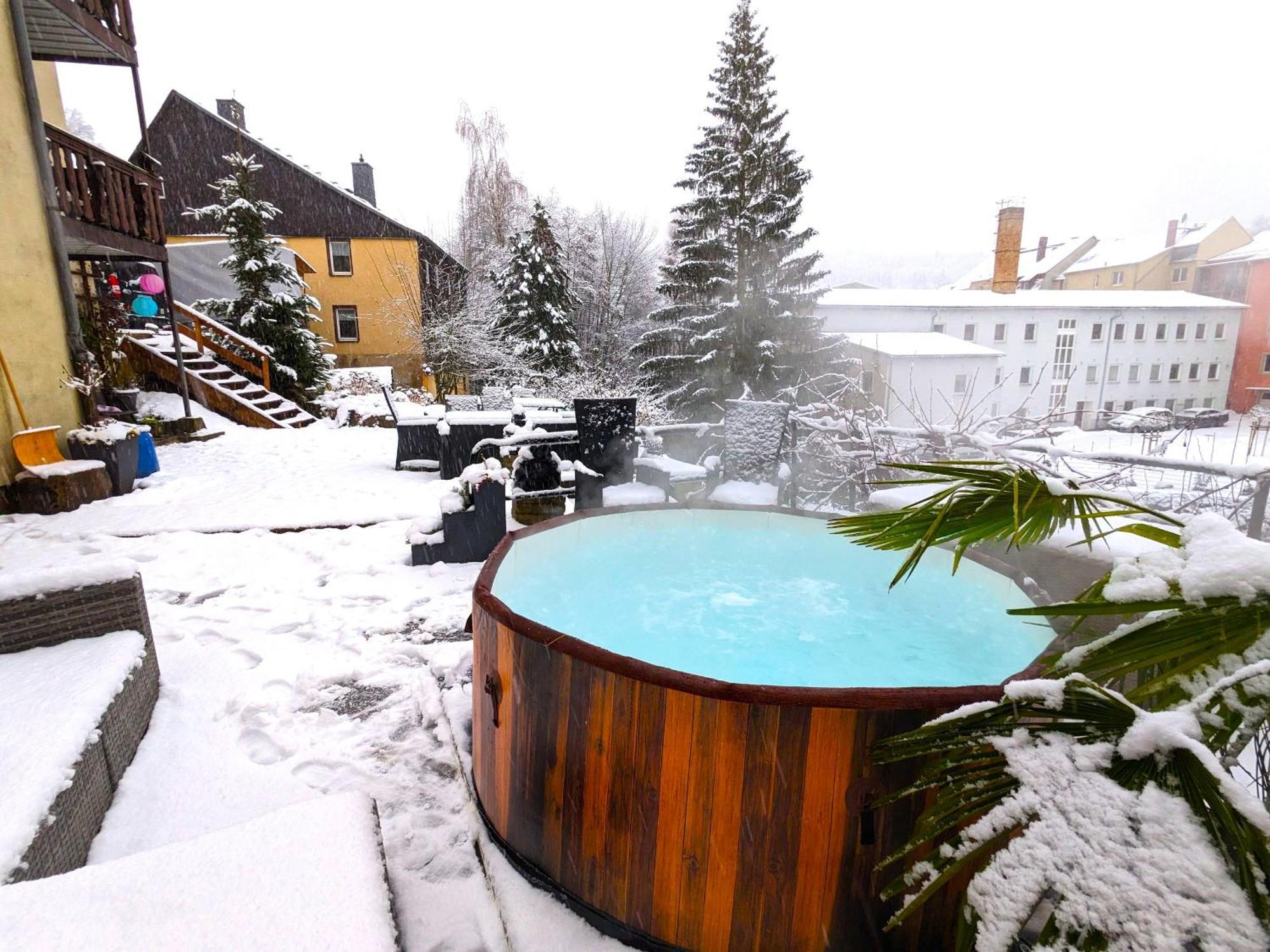 F3 Urlaubsmagie - Pool, Garten & Terrasse - 4P Sebnitz Exteriör bild