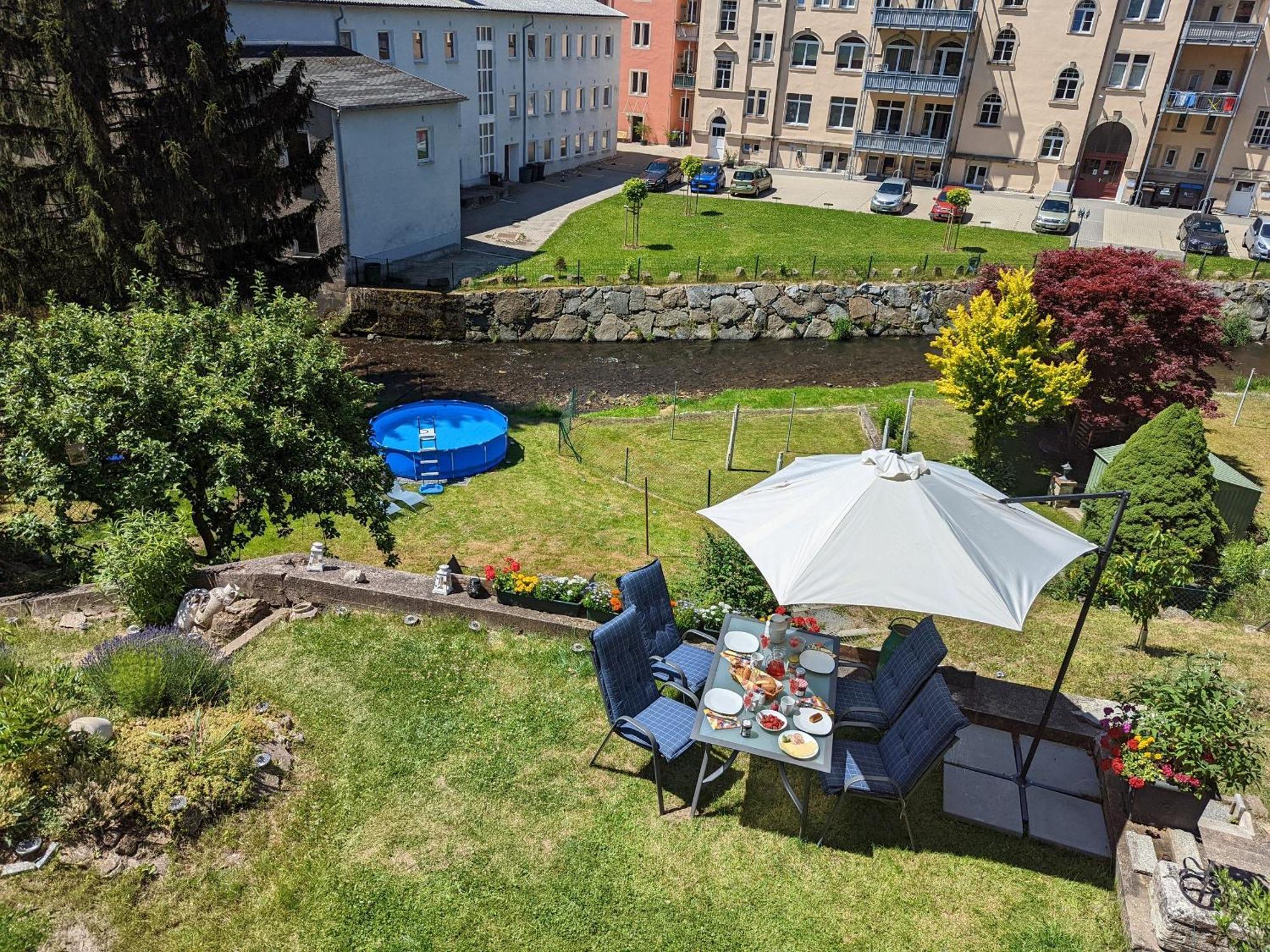 F3 Urlaubsmagie - Pool, Garten & Terrasse - 4P Sebnitz Exteriör bild
